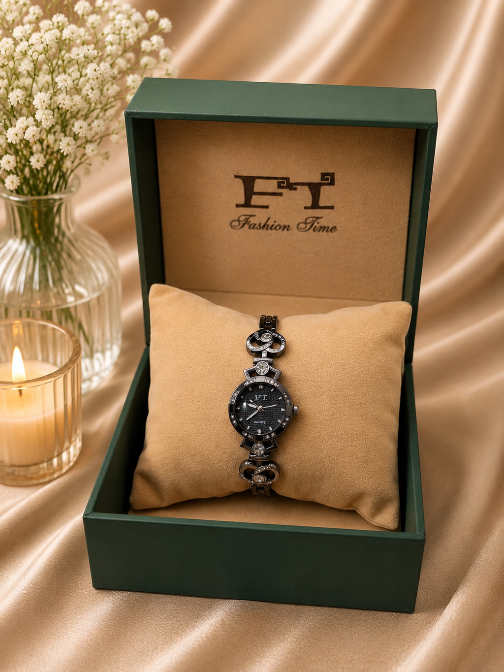FT Classic Women's Quartz Watch — Gold