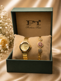 FT Velvet Gift Box Set — Women's Watch & Bracelet