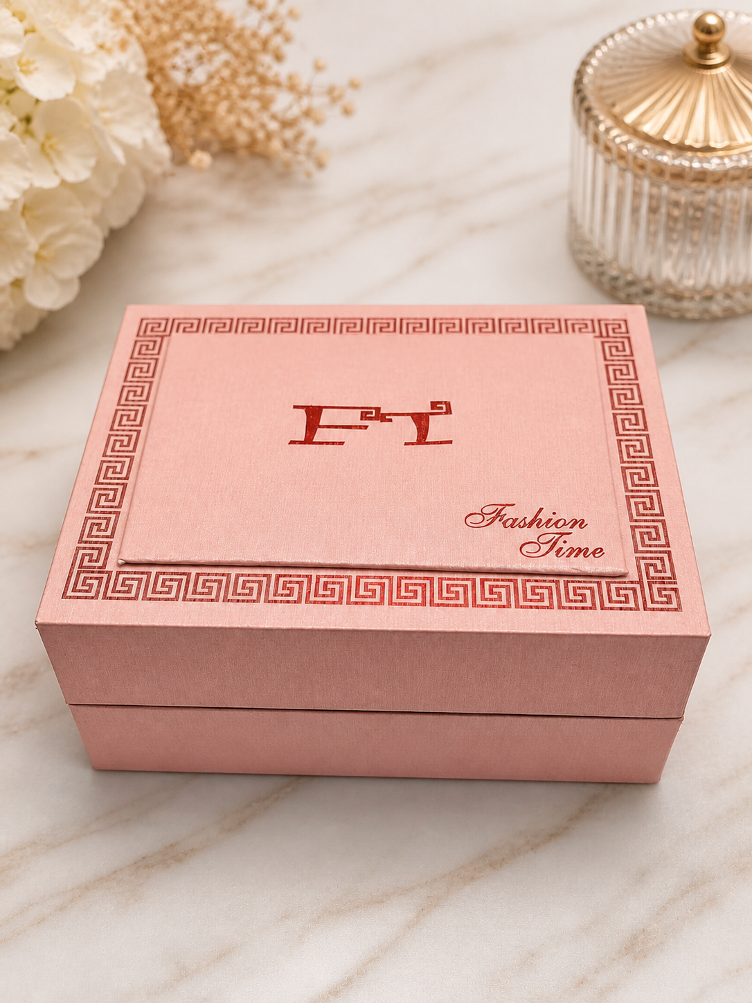 FT Luxury Gift Box Set — Watch, Necklace & Earrings