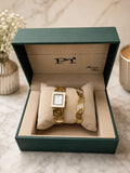 FT Luxury Gift Box Set — Watch, Necklace & Earrings (Set D)